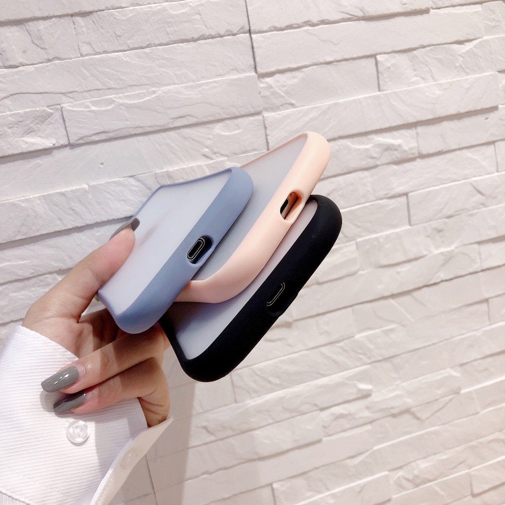 [ IPHONE ] Ốp Lưng Viền Cong Nhám Chống Sock, Va Đập Bảo Vệ Camera - N265 | BigBuy360 - bigbuy360.vn