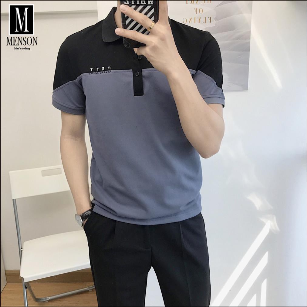 [Hàng Hiệu] Áo Thun Nam Có Cổ, Áo Polo Nam Cao Cấp Vải Cá Sấu 100%Cotton Co Giãn 4 Chiều Chuẩn Form Chất Mát M2101 | BigBuy360 - bigbuy360.vn