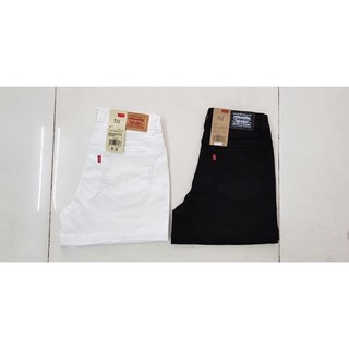 quần short trắng đen xuất dư