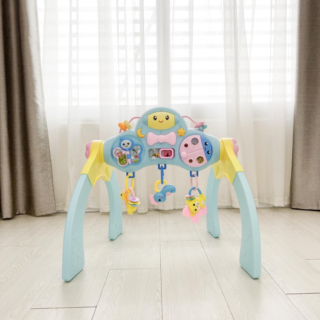 Kệ Chữ A Đa Năng UMOO Chất Liệu Nhựa An Toàn, Tích Hợp Hình Ảnh Âm Thanh Vui Nhộn, Giúp Phát Triển Các Giác Quan Của Bé