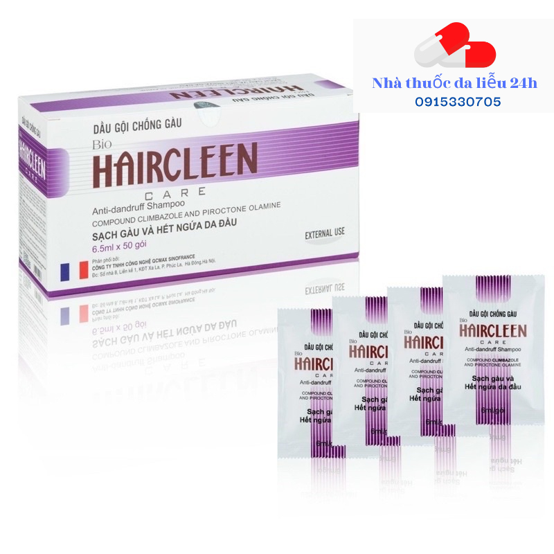 Dầu gội HairCleen - Dầu gội chuyên dụng cho tóc gàu , nấm