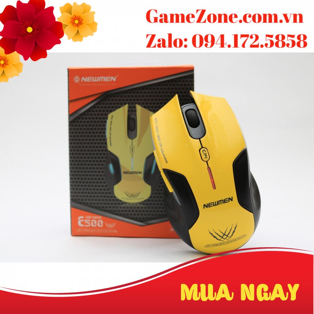 NEWMEN E500- Chuột Game không dây 2.4Ghz- HÀNG CHÍNH HÃNG