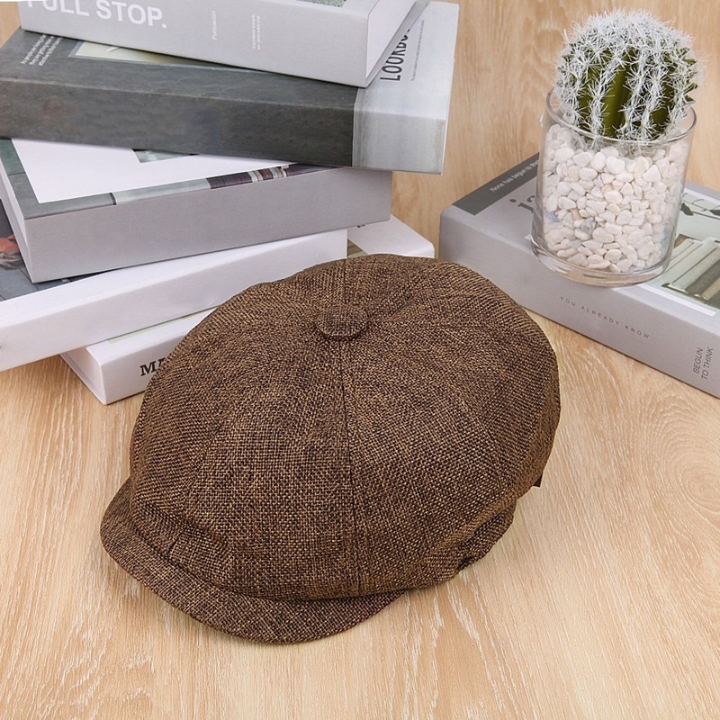 Mũ Beret Phong Cách Anh Quốc Cổ Điển Thời Trang Cho Nam