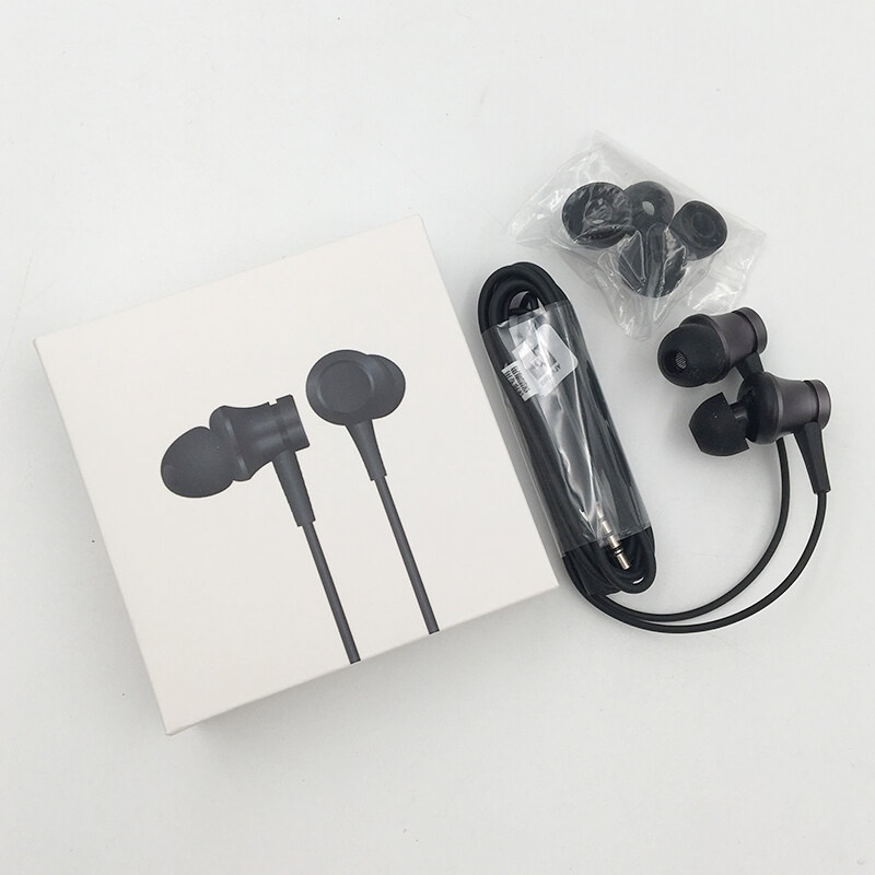 Tai nghe Xiaomi Piston lite 2017 tròn đen