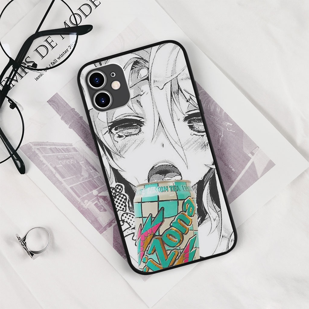 Ốp di động Anime Can Lewd Hentai độc đáo sành điệu iPhone 8 Plus 7Plus X XR Xs Max 6 6s Plus 11 Pro Max PLQPOD00649