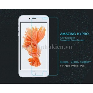 KÍNH CƯỜNG LỰC NILLKIN AMAZING H+ PRO 0.2MM CHO IPHONE 7Plus/ 8Plus