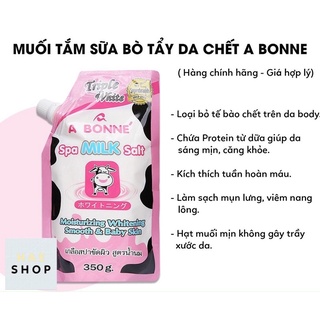 Muối tắm sữa bò