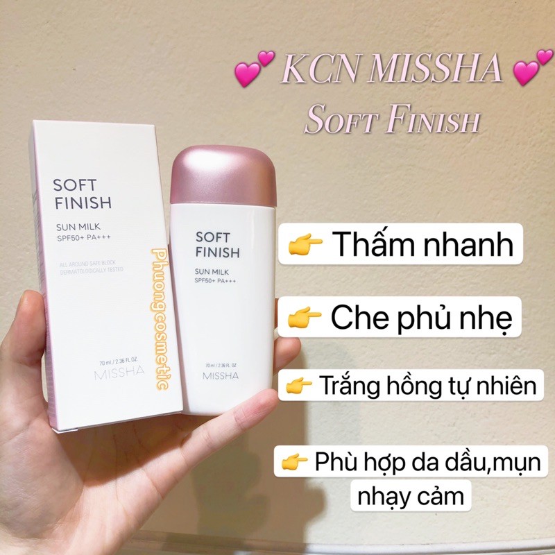 [SĂN SALE] KEM CHỐNG NẮNG MISSHA SUN MILK