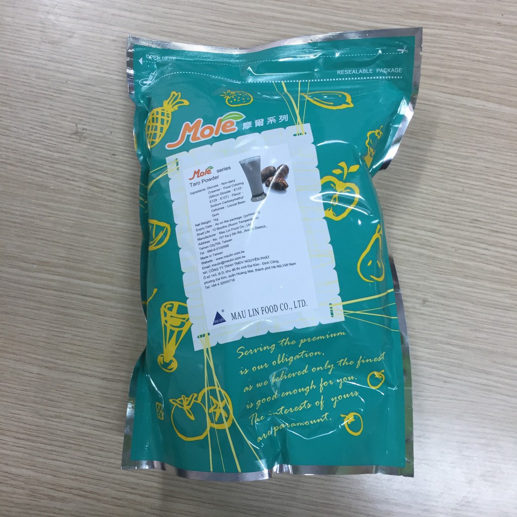 🍱 Bột sữa Khoai Môn MOLE MAULIN 1Kg - SP000748