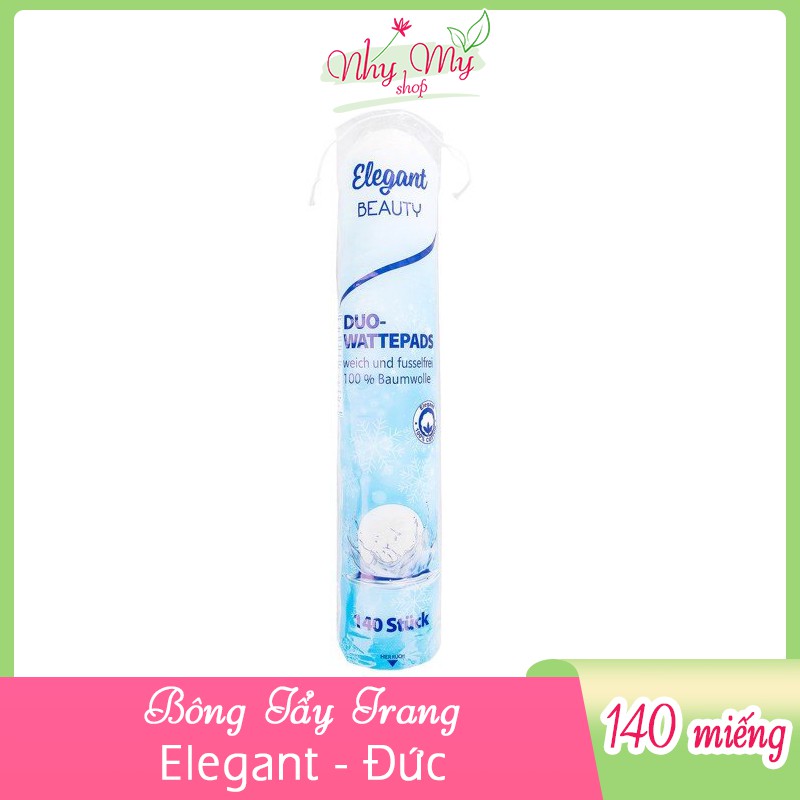 Bông Tẩy Trang Elegant 140 miếng Đức