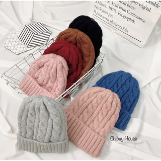 Nón len - mũ len vặn thừng dày đẹp (đổi trả nếu không giống hình)