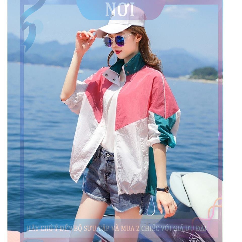 Áo chống nắng mùa hè mới cho phụ nữ năm 2021 Quần áo lưới người nổi tiếng Thời trang Hàn Quốc rộng rãi, hoang dã, nhỏ, m