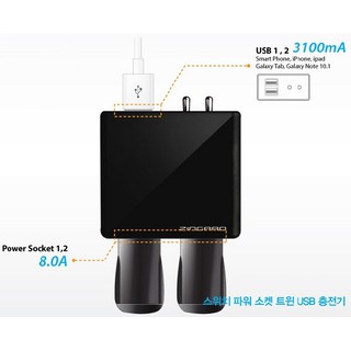 Bộ Chia USB 2 Cổng Bật Tắt Cao Cấp Zingaro DL-802S