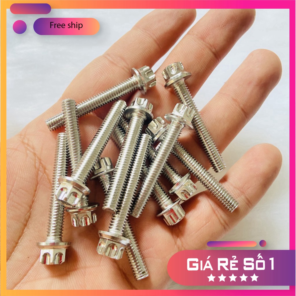 HCM  Bộ 3 ốc Salaya thái gồm 2 ốc chân lòng, 1 ốc bánh lòng cho xe WAVE, DREAM, SUPER DREAM ĐỒ CHƠI XE MÁY GIÁ SỈ