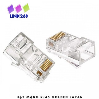 Combo 50 hạt mạng rj45 golden japan