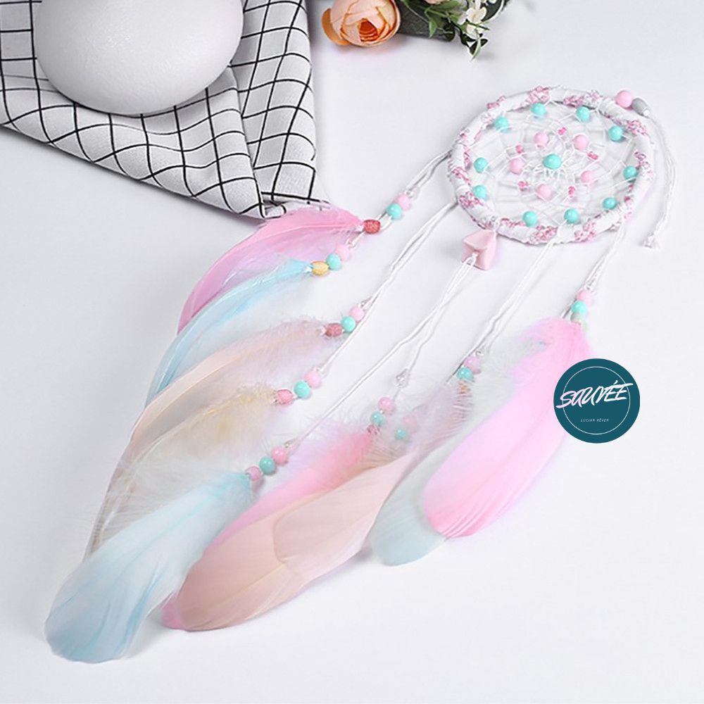 Dreamcatcher handmade treo tường màu pastel nhẹ nhàng Like My Soul Sauvée mã DCC2M