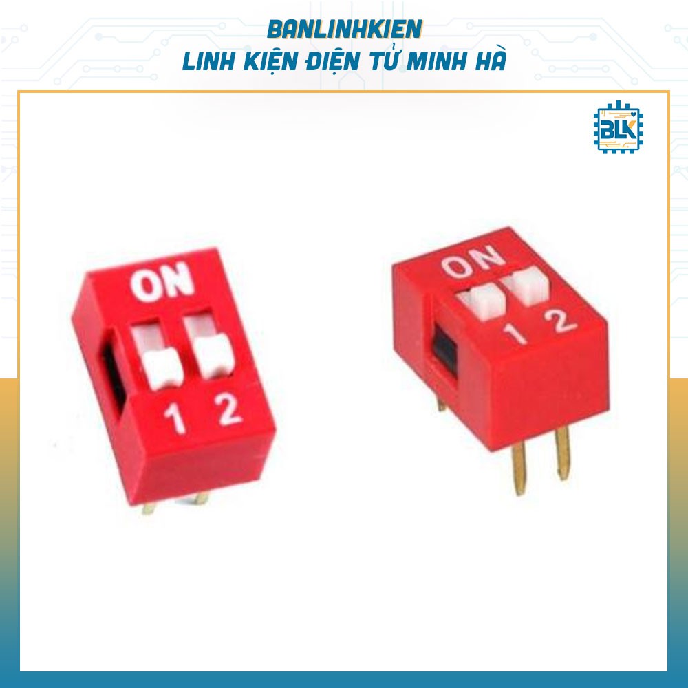Công Tắc Bit 5P (5 Số) Màu Đỏ