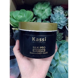 Hấp dầu (Kem ủ tóc) phục hồi hư tổn, khô xơ Kassi Silk Pro Restore Damage Hair 300ml, chính hãng hàng công ty