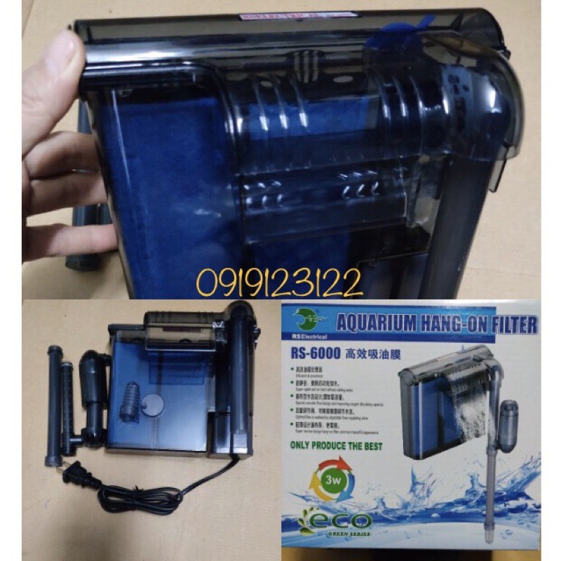 Máy lọc thác bể cá cảnh RS- 6000
