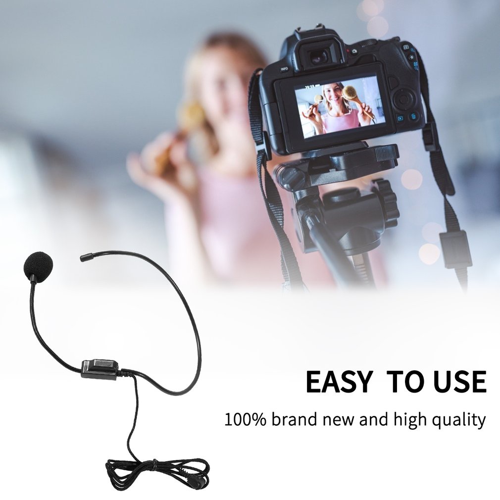 Tai nghe có dây và micro phóng đại giọng nói chuyên dụng