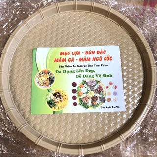 Mua Mẹc nhựa mâm nhựa 34cm 42cm mẹc lợn mẹc bún đậu mâm gà mâm ngũ cốc