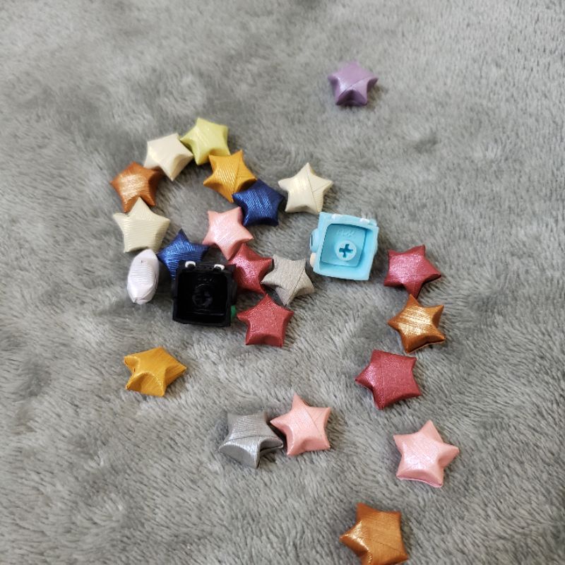 Keycap Sirius ring Clone trang trí bàn phím cơ màu Green, Blue sky.