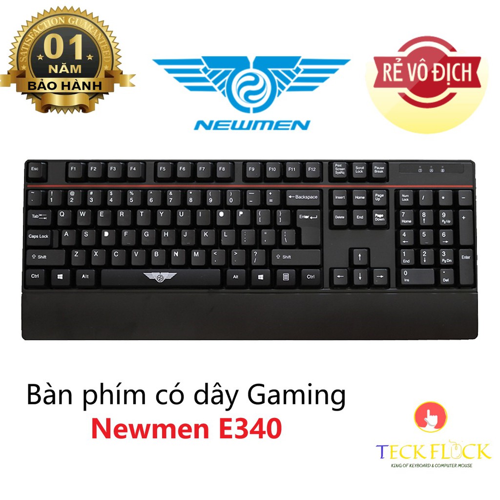 Bàn phím có dây Gaming Newmen E340