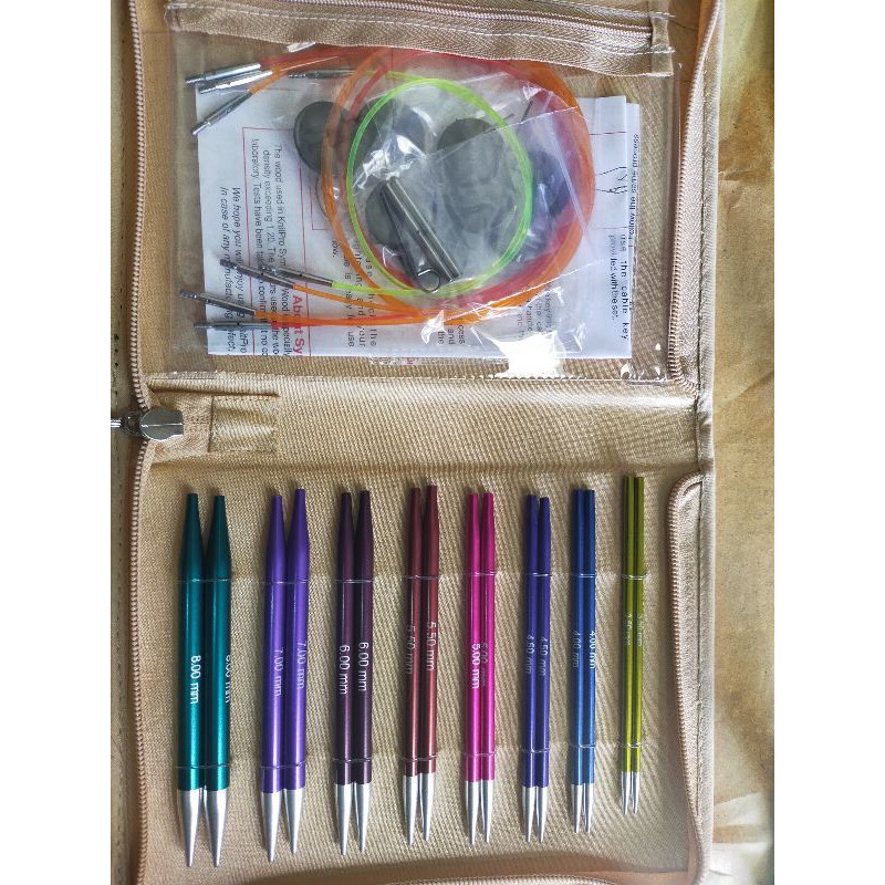 Bộ kim Đan vòng Knitpro Zing