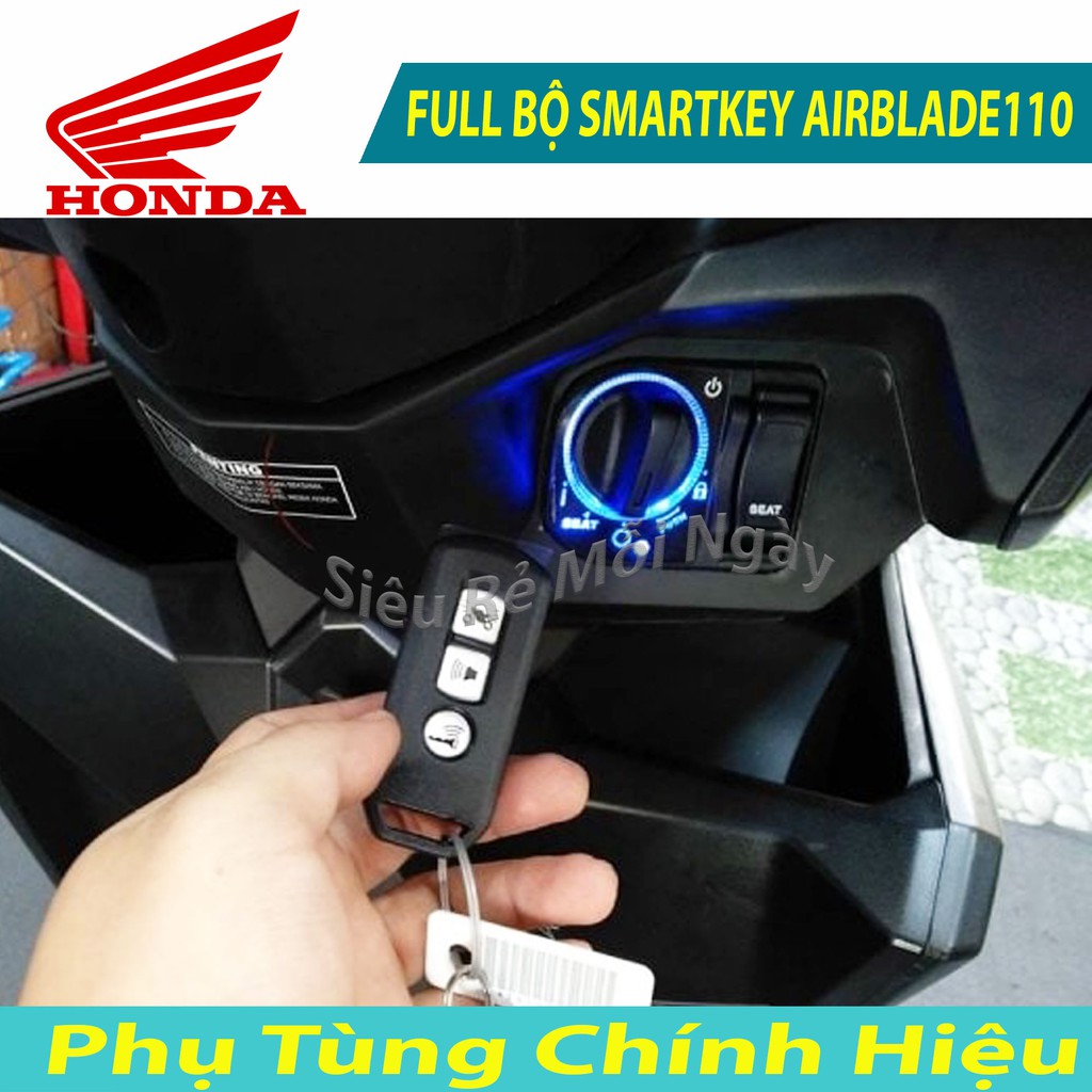 Full Bộ Smartkey chống trộm Cho Honda Air Blade 110cc