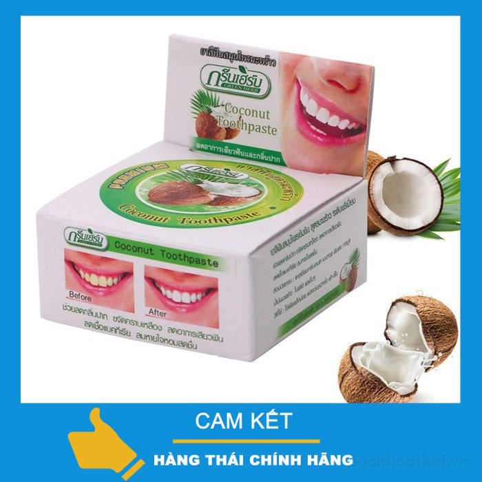 Set hai hũ kem đánh răņg thơm miệng trắŉg răņg Herbal Clove Toothpaste + Coconut Toothpaste