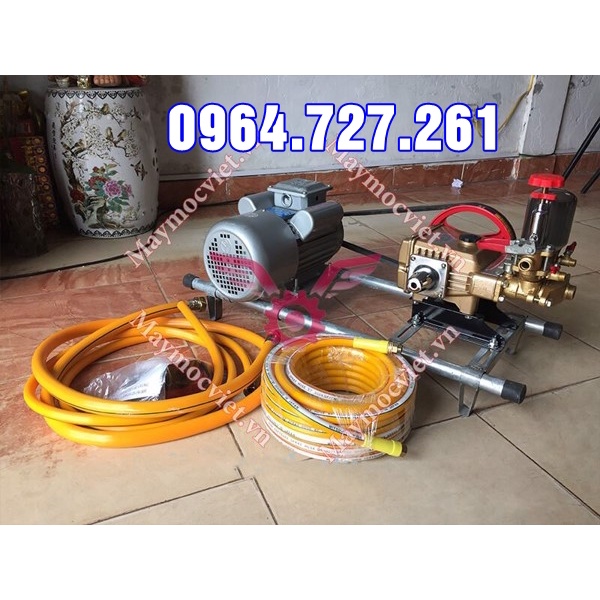 Máy rửa xe dây đai công suất 2HP motor dây đồng