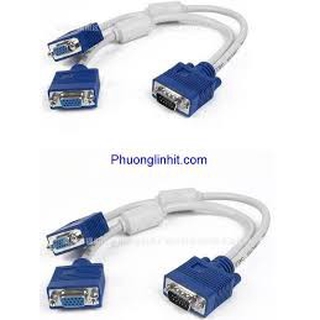 CÁP CHUYỂN 1 RA 2 VGA