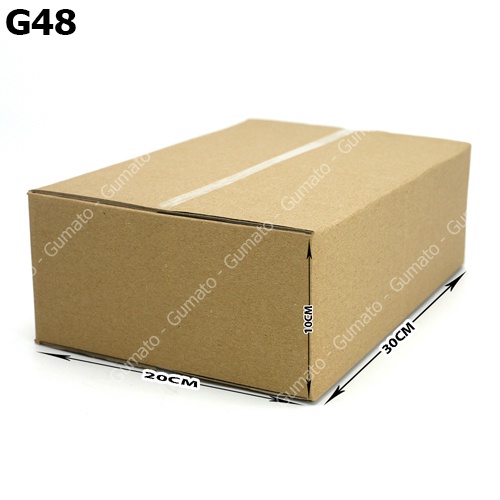 Hộp giấy thùng carton size 30x20x10 giấy carton gói hàng Everest