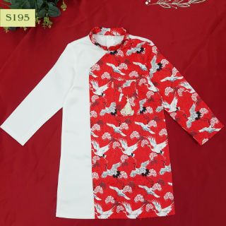 Áo dài bé trai cách tân cao cấp