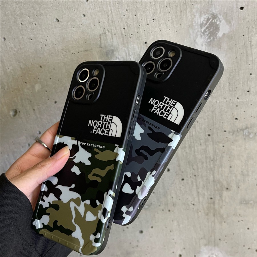 Ốp Lưng THE NORTH FACE Nhiều Mẫu Mã Cho Điện Thoại iPhone 13 Pro Max 12 11 X XR XS 7 8 Plus