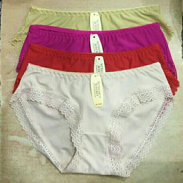 Set 5 Quần lót su thông hơi viền ren