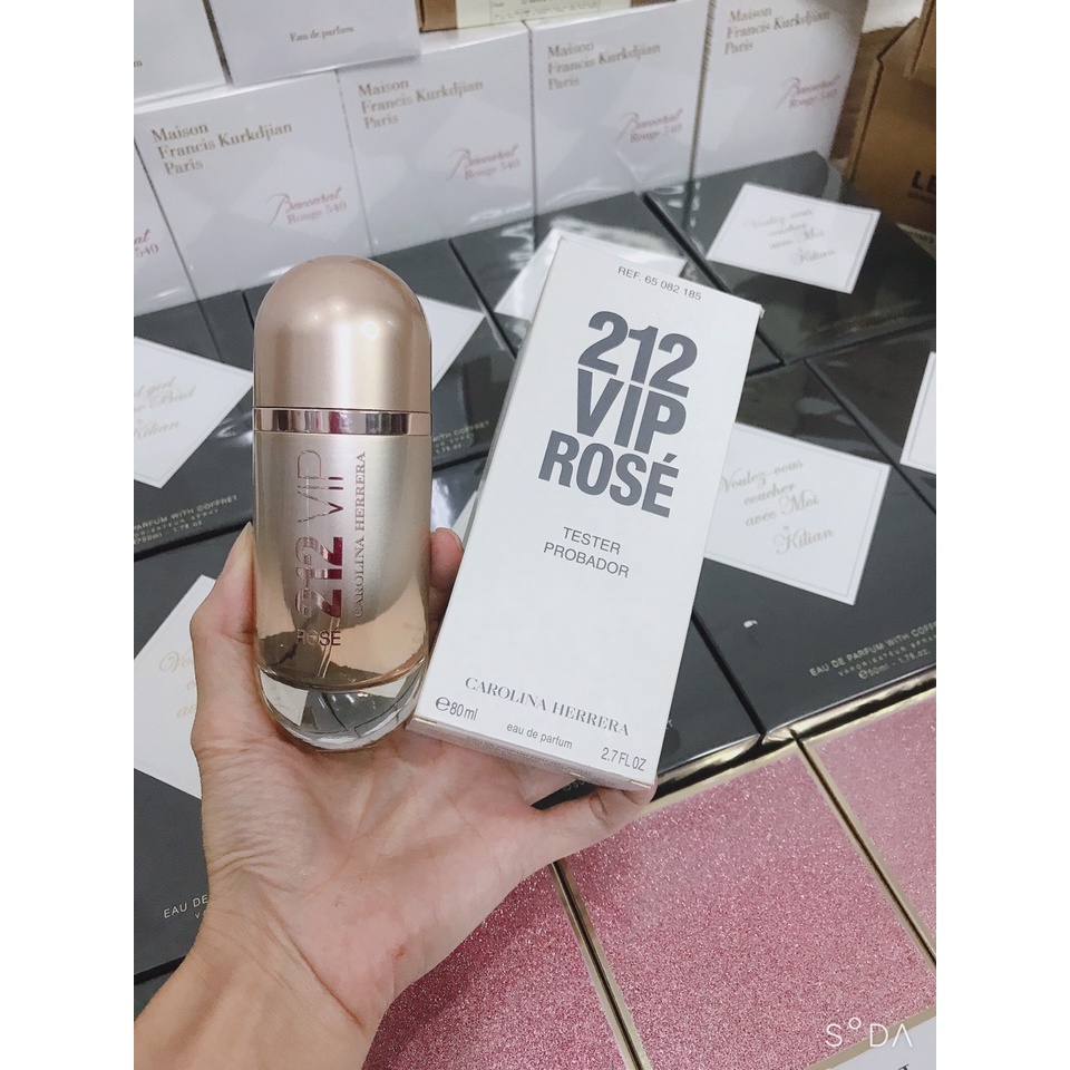 Nước Hoa Nữ Carolina Herrera 212 Vip Rose EDP (80ml) - Scent of Perfumes