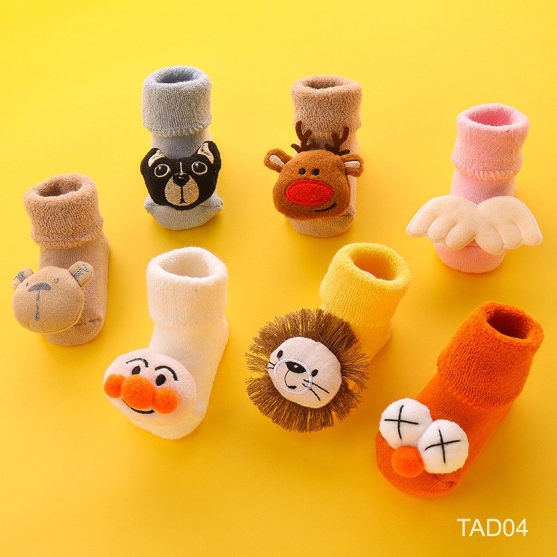 Tất cổ cao chống trượt 3D TAD04