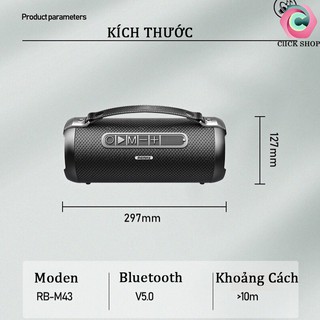Loa Bluetooth Remax RB-M43