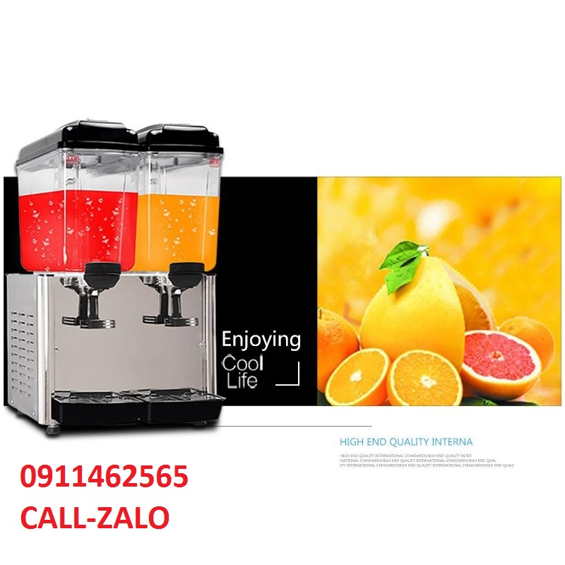 Máy làm lạnh nước trái cây 2 ngăn-dung tích 36 lít-làm lạnh cola, nước cam, sữa dừa, sữa, sữa đậu nành, trà thảo dược