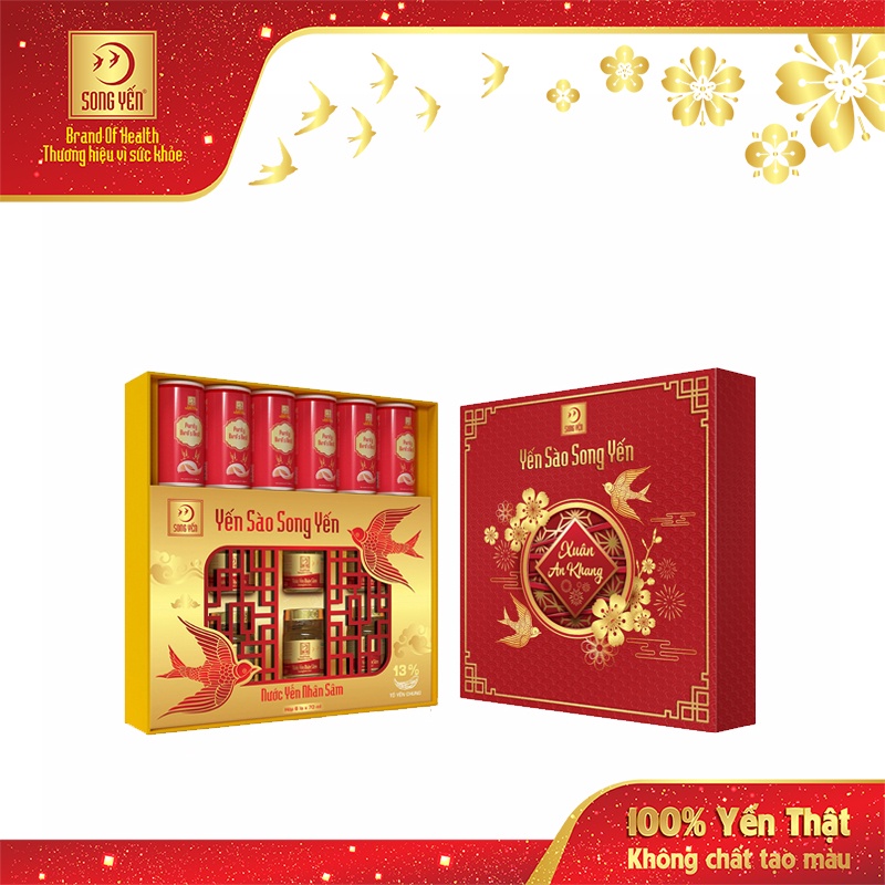 Hộp Quà Tết Song Yến - Xuân An Khang 2022 | BigBuy360 - bigbuy360.vn