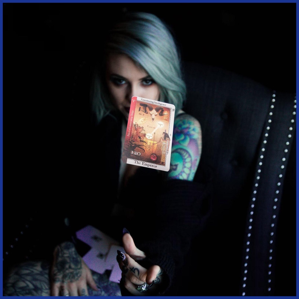 Bộ Bài Tarot 78 Lá Hình Mèo Hoạt Hình Phiên Bản Tiếng Anh Chất Lượng Cao