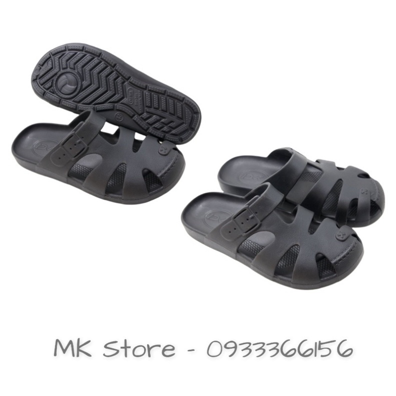 Dép Sục Lười Bít Mũi Nam Siêu Nhẹ Siêu Bền - Dép Nam Siêu Nhẹ Đi Mưa Lao Động - SL021