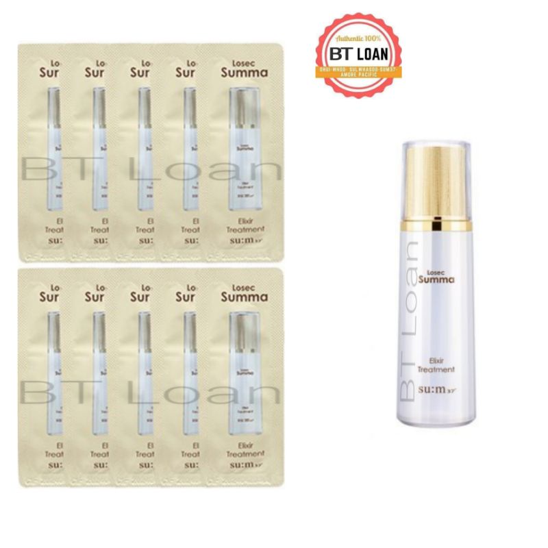 Tinh chất tái tạo dưỡng trắng da Su:m37 Losec Summa Elixir Treatment