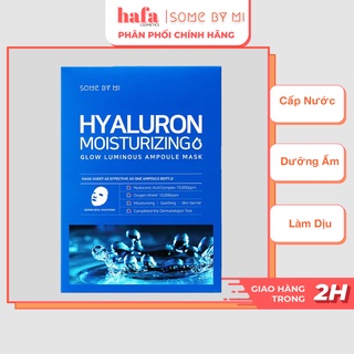 Mặt Nạ Giấy Bổ Sung Dưỡng Chất Dưỡng Ẩm, Cấp Nước Some By Mi Hyaluron Moisturizing Mask Sheet 25ml