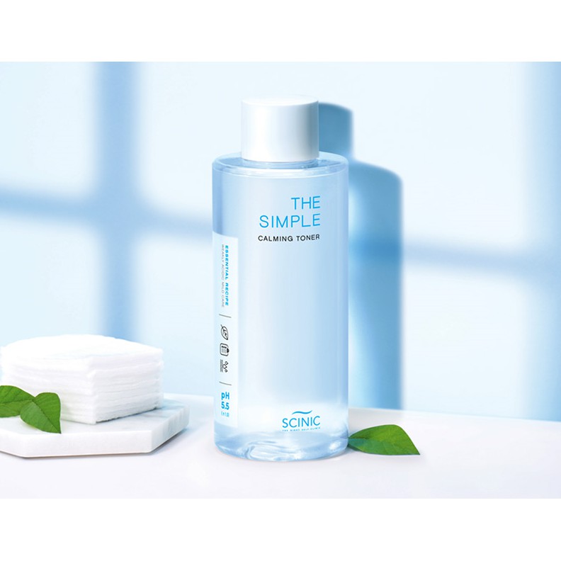 (hàng Mới Về) Toner Làm Dịu Da Thương Hiệu Slinic The Simple Calming Dung Tích 300ml