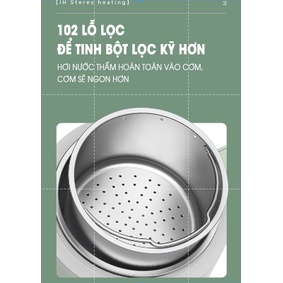 Nồi Cơm Điện Giảm Đường Mokkom Bảo Hành 12 Tháng