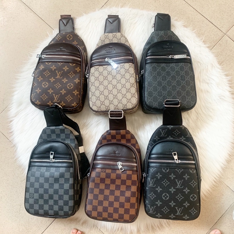Túi chéo đeo ngực hàng da mềm đẹp⚡️FREE SHIP