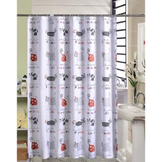 Rèm phòng tắm bằng polyester chống thấm nước