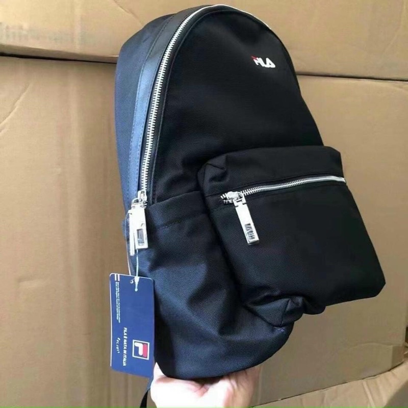TNS-Balo form vuông siêu   Filia backpack--màu đen phong cách năng động